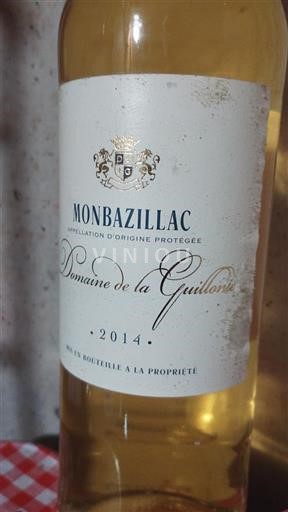 Zuidwest-Frankrijk Monbazillac Domaine La Guillou 2014