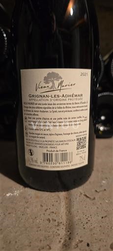 Rhône Valley Grignan-les-Adhémar Vieux Murier 2021