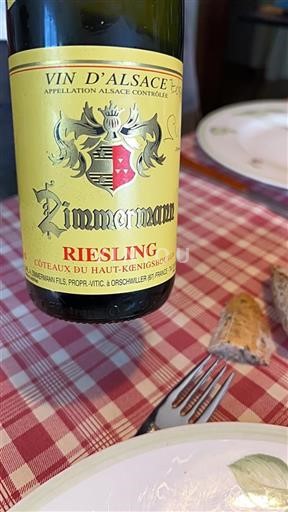 Alsace Grand Cru Zimmermann Coteaux du Haut-K%c5%93nigsbourg 2015