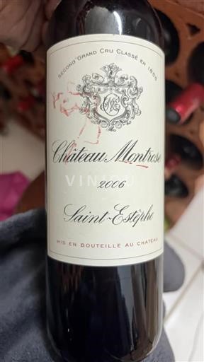 Bordeaux Saint-Estèphe Second Grand Cru Montrose 2006
