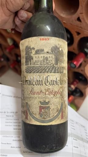 Burdeos Saint-Estèphe Château Cantech 1967