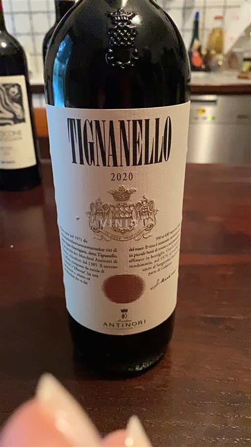 Toscane Antinori Tignanello 2020