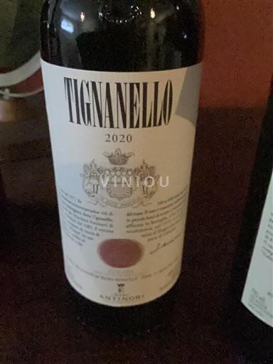 Toskana Nicht spezifiziert Antinori Tignanello 2020