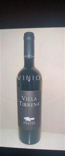 Vin Rouge sec Villa Tirrena Paolo e Noemia Amico Non millésimé Italie Latium DOC