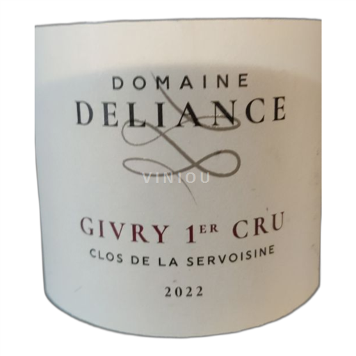 Burgundsko Givry Domaine Deliance Clos de la Servoisine 2022