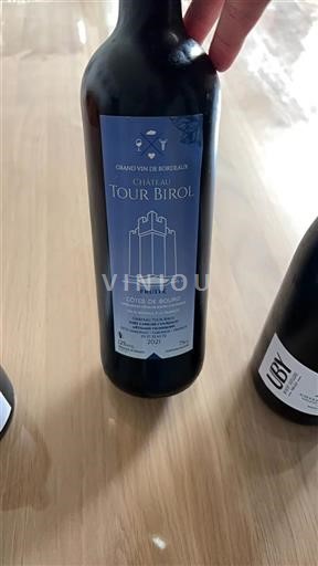 Bordeaux Côtes-de-bourg Château Tour Birol Fruité 2021