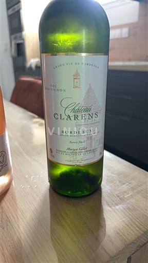 Bordeaux Château Clarens Icke årgångsbetecknad