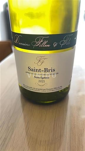 Burgundija Saint-Bris Domaine Fillon & Fils Sauvignon 2021