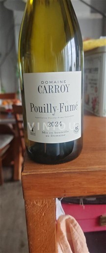 Vallée de la Loire Pouilly-fumé Domaine Carroy 2024