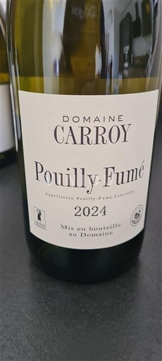 Thung lũng sông Loire Pouilly-fumé Domaine Carroy 2024