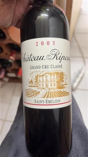 Bordeaux Saint-Émilion Grand Cru Ripeau 2005