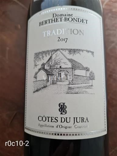 Jura Côtes-du-Jura Domaine Berthet-Bondet Tradition 2017