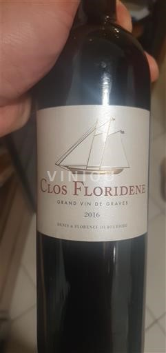 Bordeaux Graves Clos Floridene 2016