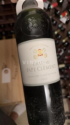 Bordeaux Pessac-Léognan Grand Cru Pape Clément 2004