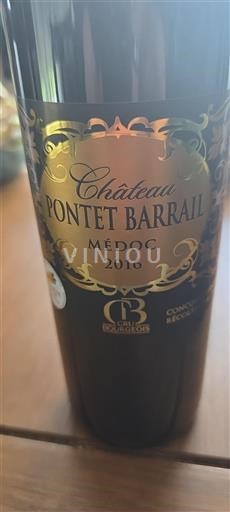 Bordeaux Médoc Cru Bourgeois Château Pontet Barrail 2016