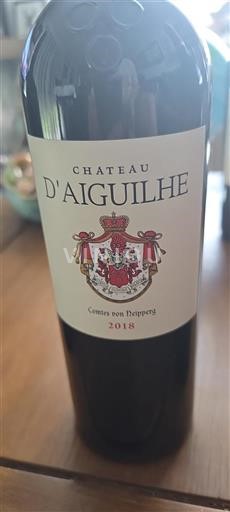 Bordeaux Määrittelemätön Château Aiguilhe 2018