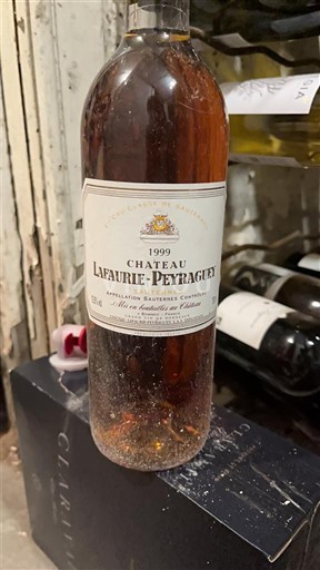 Bordeaux Sauternes Premier Cru Château Lafaurie-Peyraguey 1999