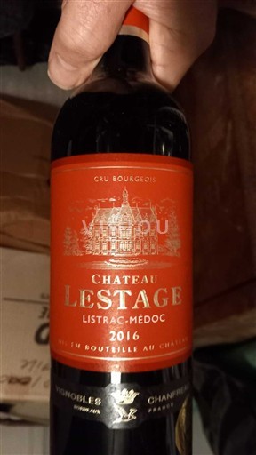 Burdeos Listrac-Médoc Cru Bourgeois Château Lestage 2016