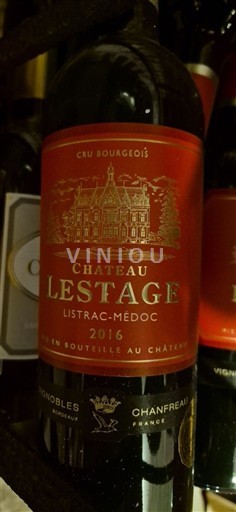 Burdeos Listrac-Médoc Cru Bourgeois Château Lestage 2016