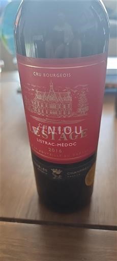 Burdeos Listrac-Médoc Cru Bourgeois Château Lestage 2016