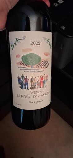 Bordeaux Saint-Émilion Domaine L'Enclos Des Vergnes 2022