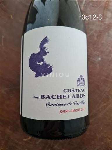 Beaujolais Saint-Amour Château Des Bachelards Comtesse de Vazeilles 2019
