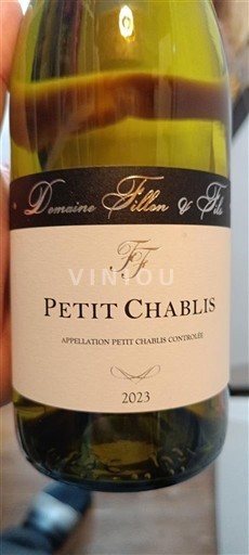 Burgundija Petit-chablis Domaine Fillon et Fils 2023