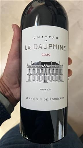 Burdeos Fronsac Château La Dauphine 2020