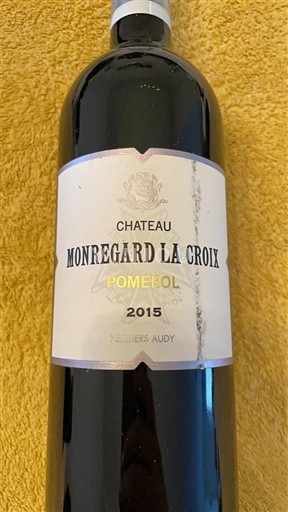 Bordeaux Pomerol Château Monregard La Croix 2015