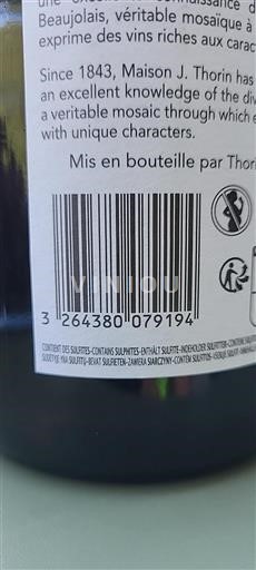 Beaujolais No especificado Maison J. Thorin Sin añada
