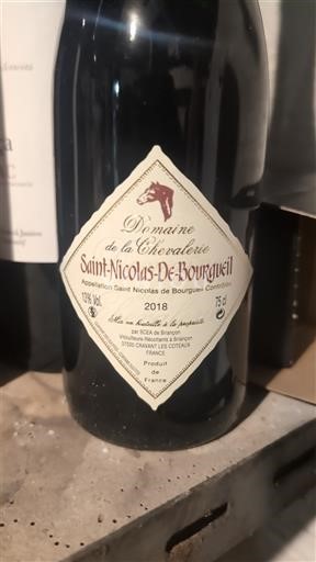Loire Valley Saint-Nicolas-De-Bourgueil Domaine de la Chevalerie 2018