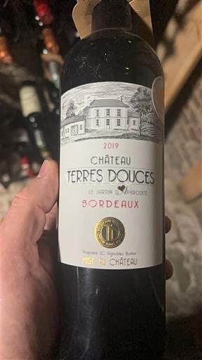 Bordeaux Château Terres Douces Le Jardin d'Aphrodite 2019