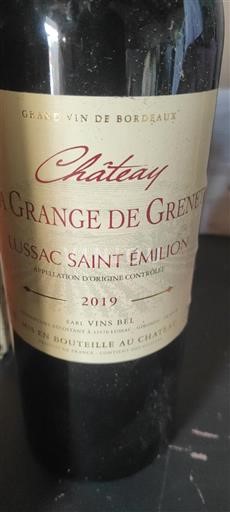 Burdeos Lussac-Saint-Émilion Château La Grange de Grenet 2019