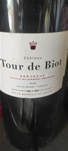 Bordeaux Château Tour de Biot 2019