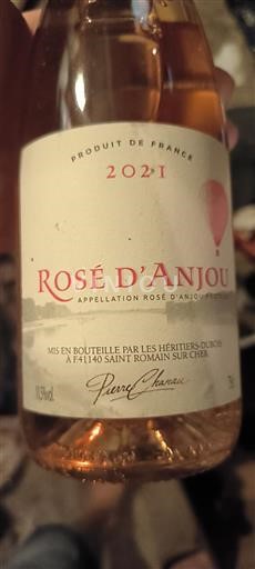 Údolí Loiry Rosé d'Anjou Pierre Chanau 2021