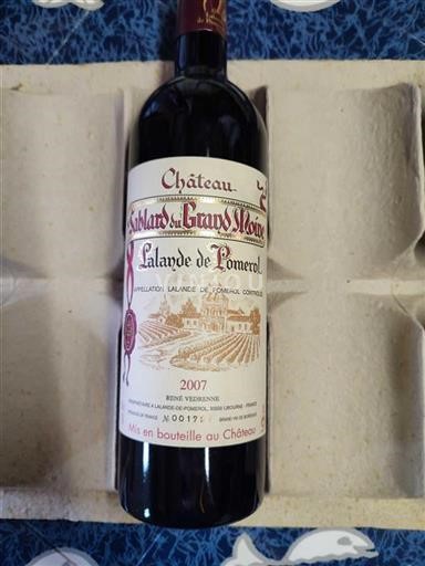 Bordéus Lalande-de-Pomerol Château Siaurac 2007