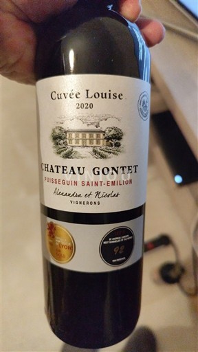 Burdeos Puisseguin-saint-émilion Château Gontet Louise 2020