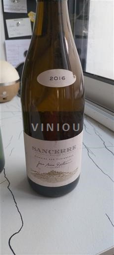 Vale do Loire Sancerre Domaine Des Clairneaux 2016