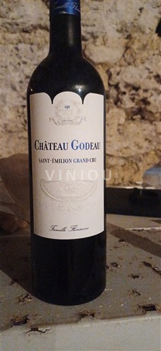 Bordéus Saint-Émilion Grand Cru Château Godeau 2017