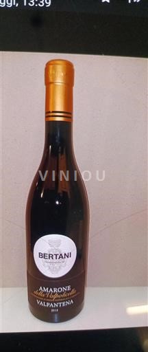 Vin Rouge sec Valpantena Bertani 2018 Italie Vénétie Amarone della Valpolicella DOCG