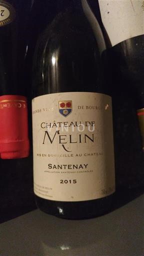 Burgund Santenay Château Melin 2015