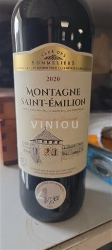 Burdeos Montagne-Saint-Émilion Club des Sommeliers 2020