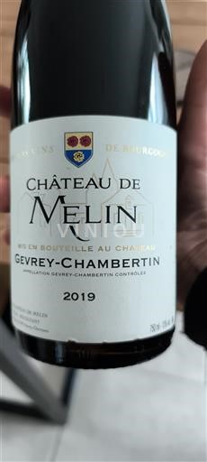Borgonha Gevrey-chambertin Château Melin 2019