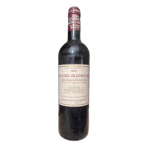 Bordeaux Saint-Émilion Grand Cru Grand Cru Saint-Paul de Dominique 2004