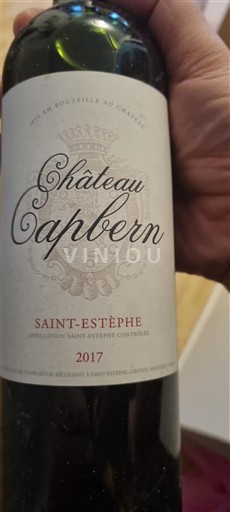 Burdeos Saint-Estèphe Château Capbern 2017