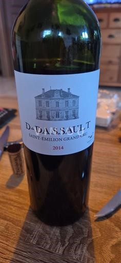 Bordeaux Saint-Émilion Grand Cru Dassault D de Dassault 2014