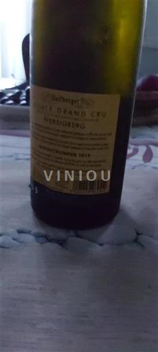 Alsace Alsace Grand Cru Grand Cru Wolberger 2019