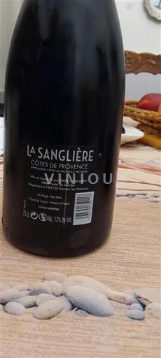 Provence Côtes-de-provence La Sanglière 2019