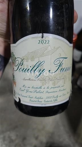 Loire Valley Pouilly-fumé Earl Yves Pabiot 2022