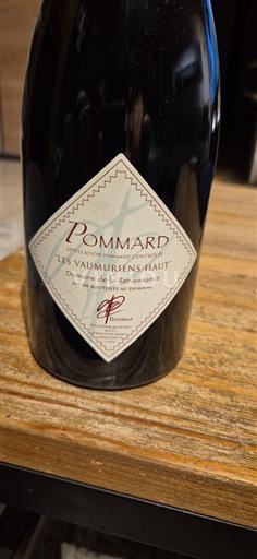 Vin Rouge sec Les Vaumuriens Haut Domaine La Renaissance 2021 France Bourgogne Pommard AOC